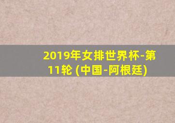2019年女排世界杯-第11轮 (中国-阿根廷)